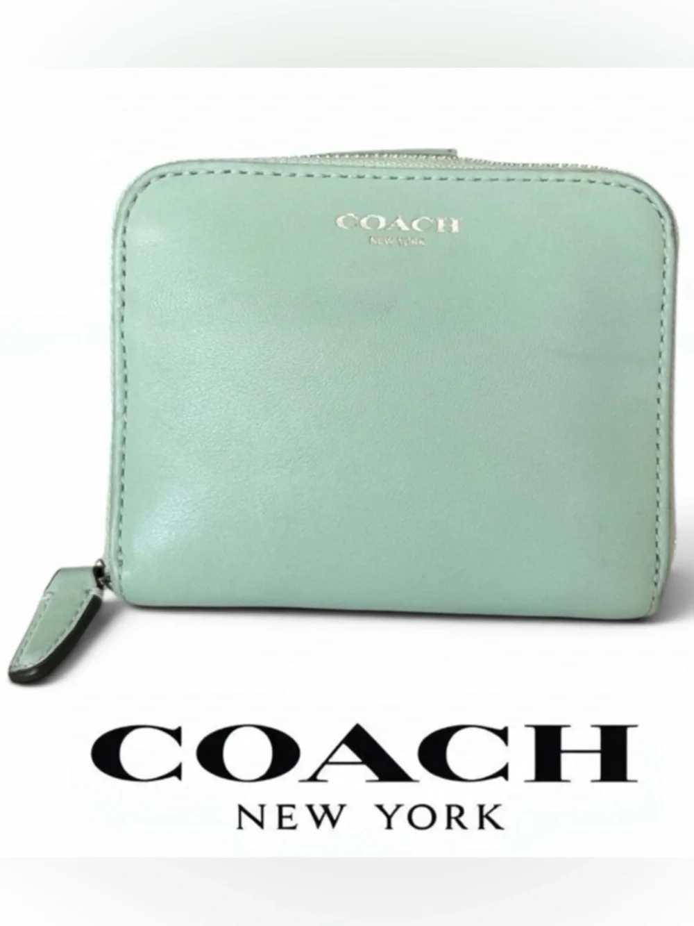 COACH Legacy Courtney Hobo w/Matching Compact Wallet in Mint